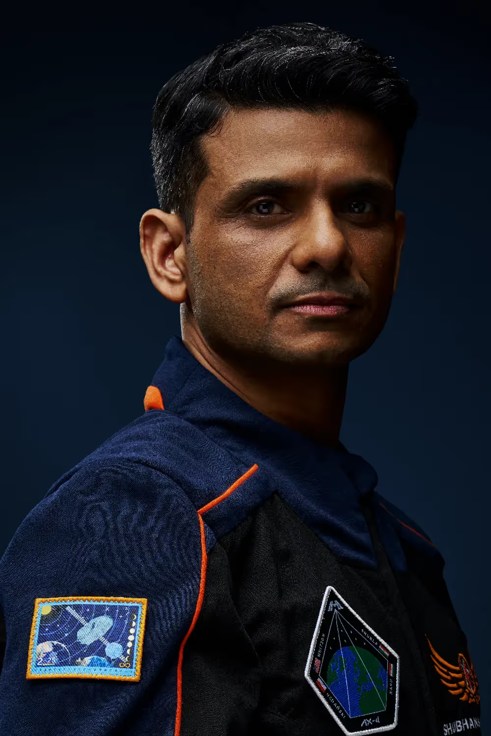 Group Captain Shubhanshu Shukla of the IAF, is only the second Indian in space. Image courtesy Axion Space website.