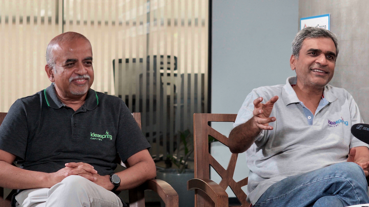 Ideaspring Capital's CTO Suryaprakash Konanuru (L) and Managing Partner Naganand Doraswamy